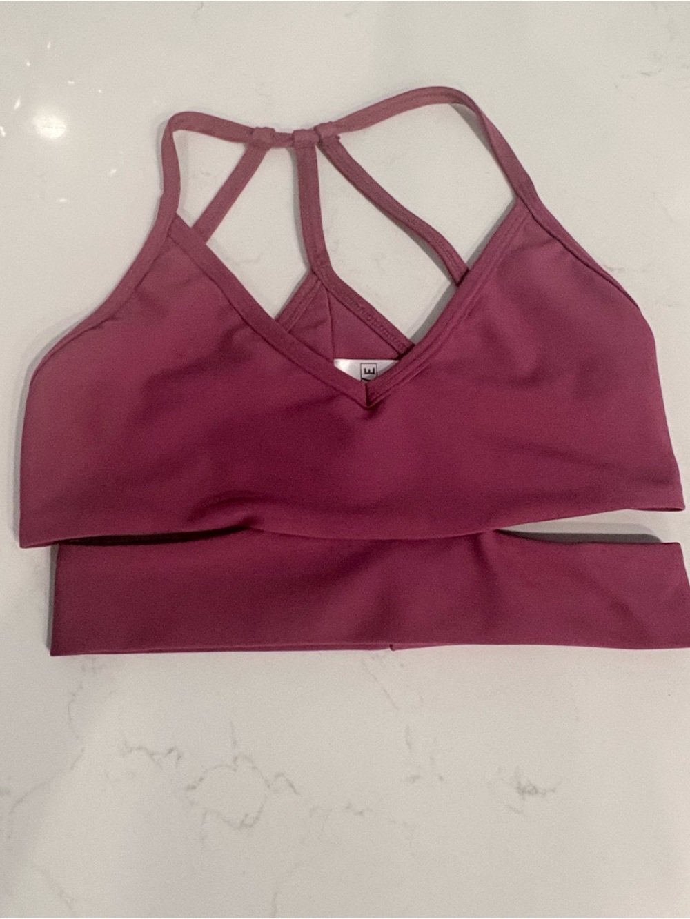 Women's FIVE Dancewear Sports Bra in Mauve